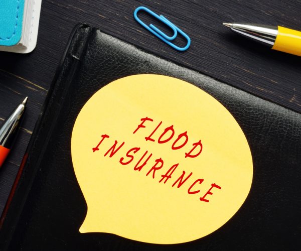 Business,Concept,About,Flood,Insurance,With,Phrase,On,The,Business